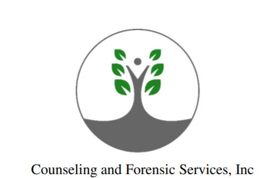 Counseling & Forensic Services's logo with a tree